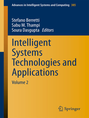 cover image of Intelligent Systems Technologies and Applications